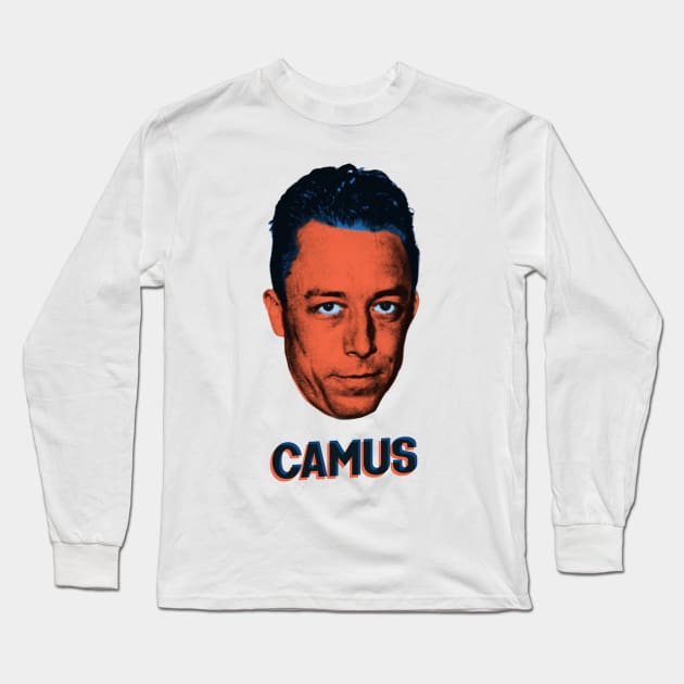 camus Long Sleeve T-Shirt by undergroundnotes